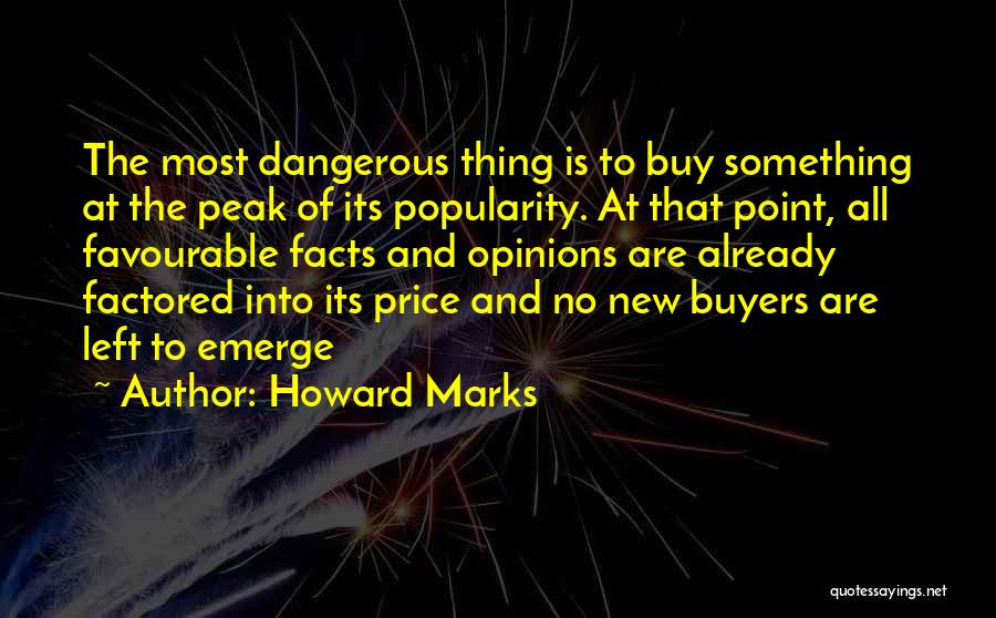 Most Favourable Quotes By Howard Marks