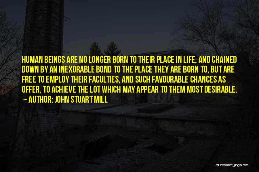 Most Favourable Quotes By John Stuart Mill