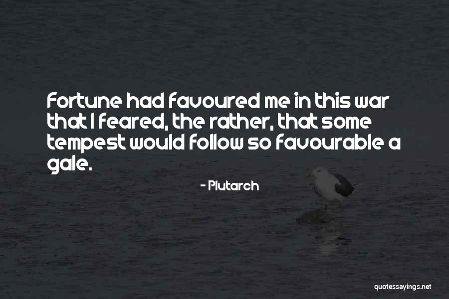 Most Favoured Quotes By Plutarch