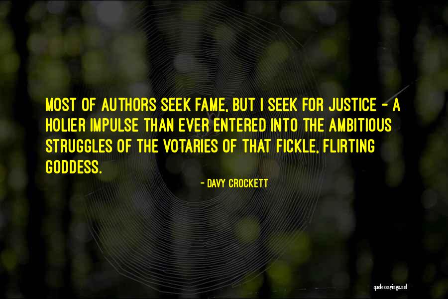 Most Flirting Quotes By Davy Crockett Most Flirting Quotes By Davy Crockett
