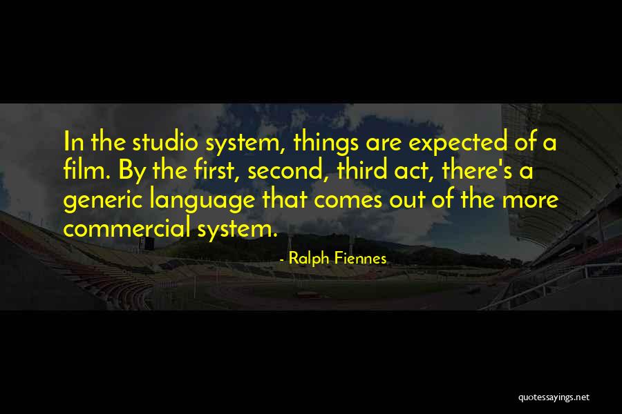 Most Generic Quotes By Ralph Fiennes