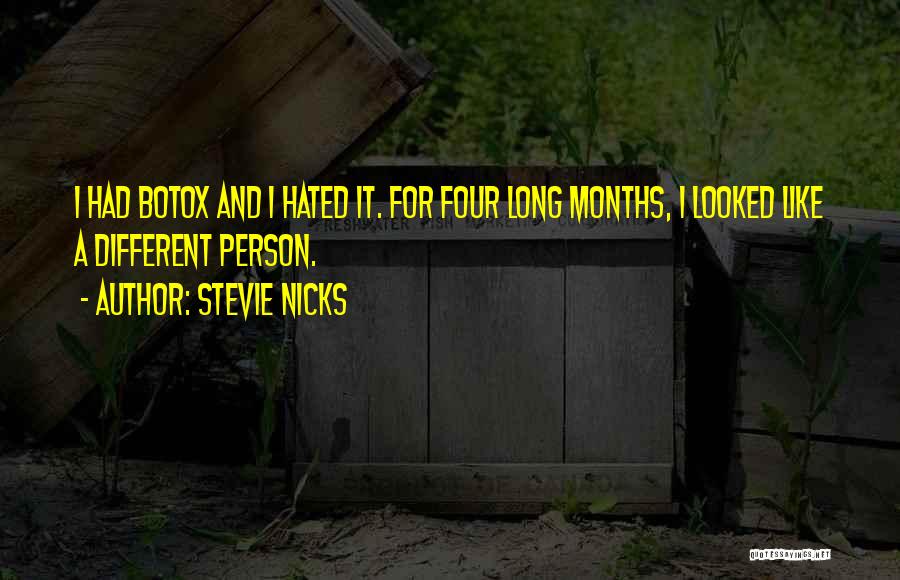 Most Hated Person Quotes By Stevie Nicks