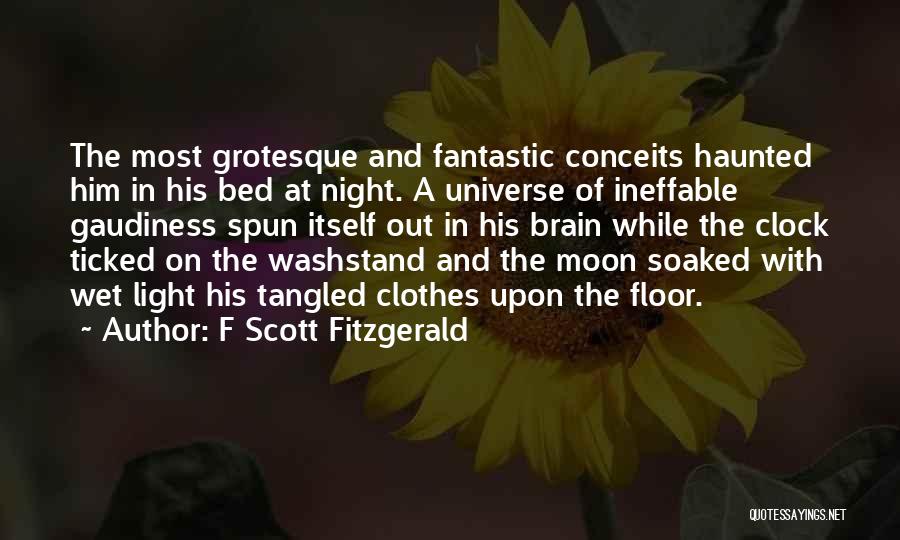 Most Haunted Quotes By F Scott Fitzgerald