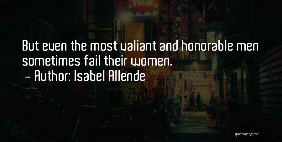 Most Honorable Quotes By Isabel Allende