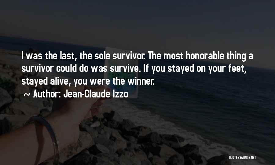 Most Honorable Quotes By Jean-Claude Izzo