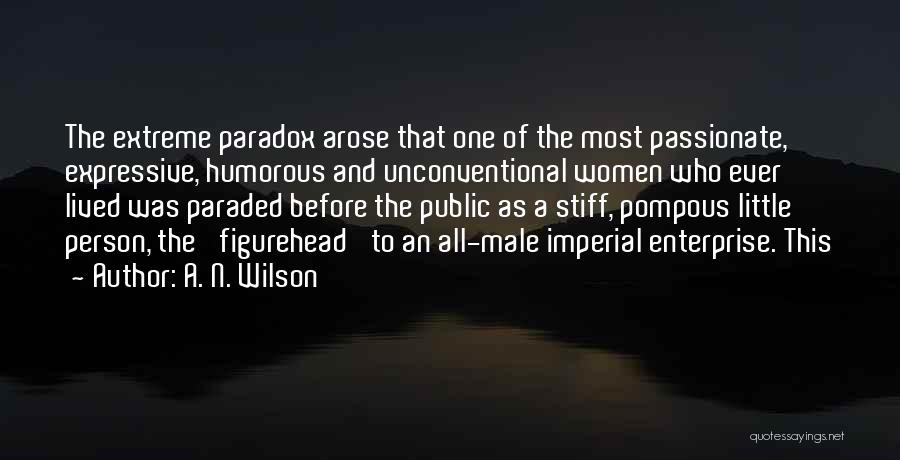 Most Humorous Quotes By A. N. Wilson