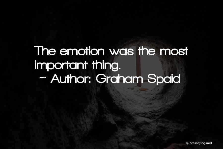 Most Humorous Quotes By Graham Spaid