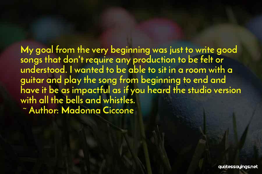 Most Impactful Quotes By Madonna Ciccone