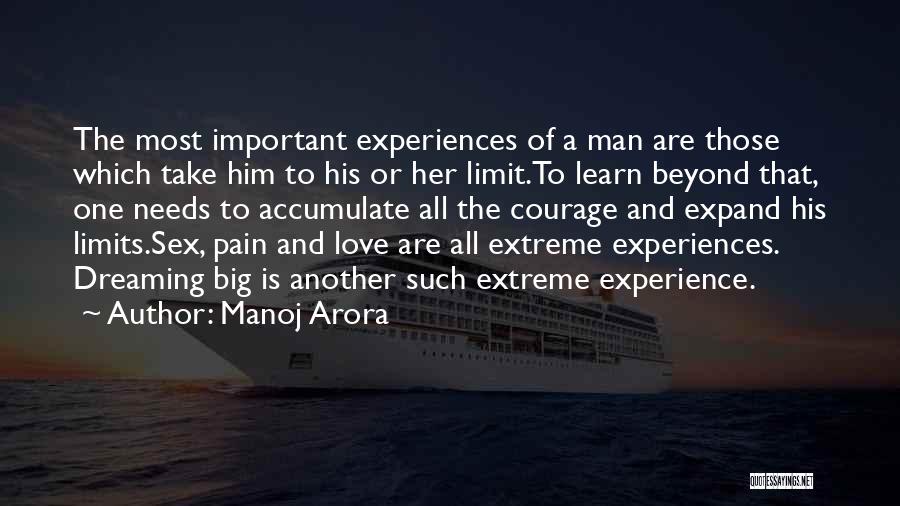Most Inspirational Dream Quotes By Manoj Arora