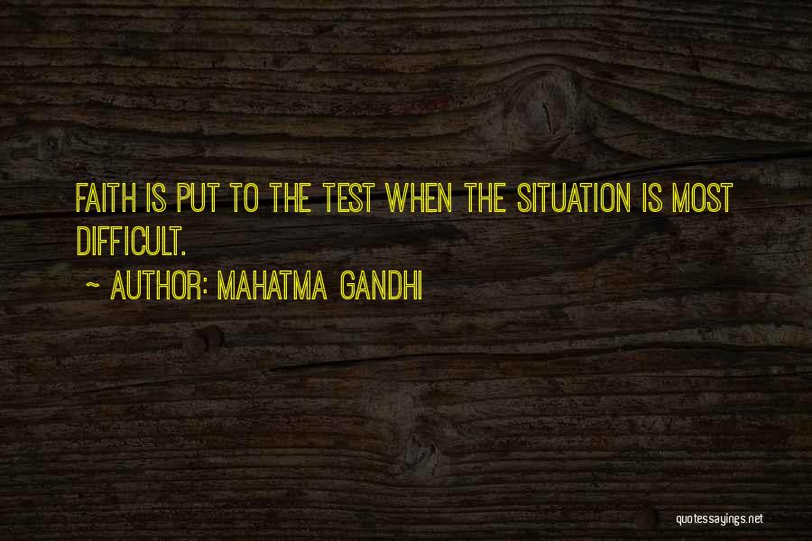 Most Inspirational Faith Quotes By Mahatma Gandhi