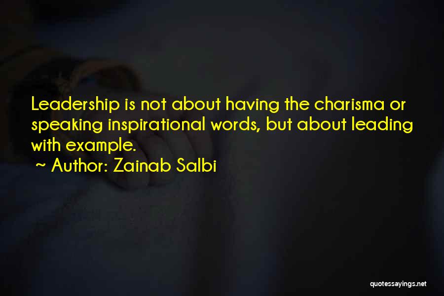 Most Inspirational Leadership Quotes By Zainab Salbi