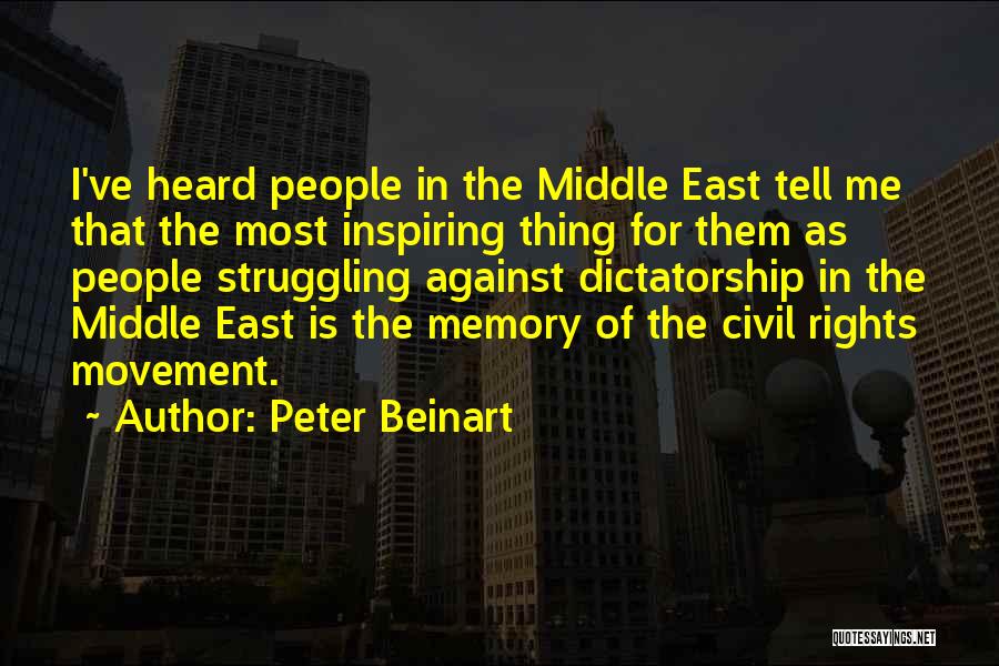 Most Inspiring Quotes By Peter Beinart