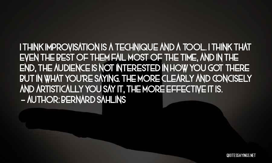 Most Interested Quotes By Bernard Sahlins