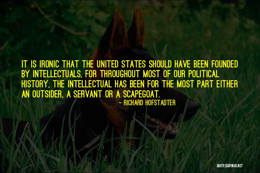 Most Ironic Quotes By Richard Hofstadter