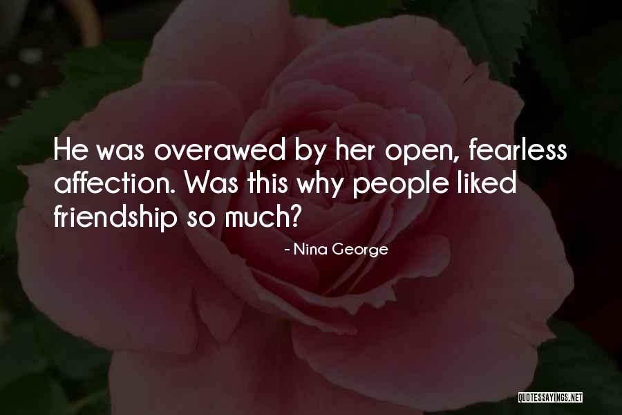 Most Liked Friendship Quotes By Nina George Most Liked Friendship Quotes By Nina George