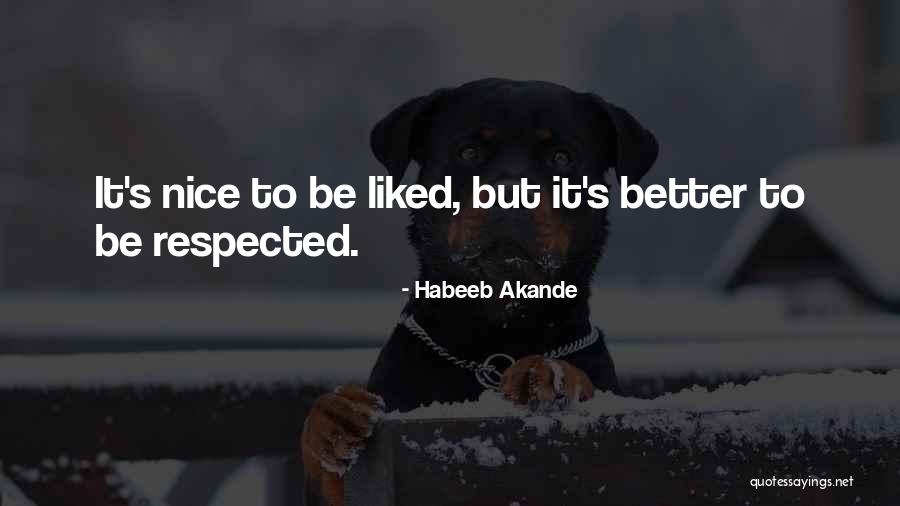 Most Liked Inspirational Quotes By Habeeb Akande