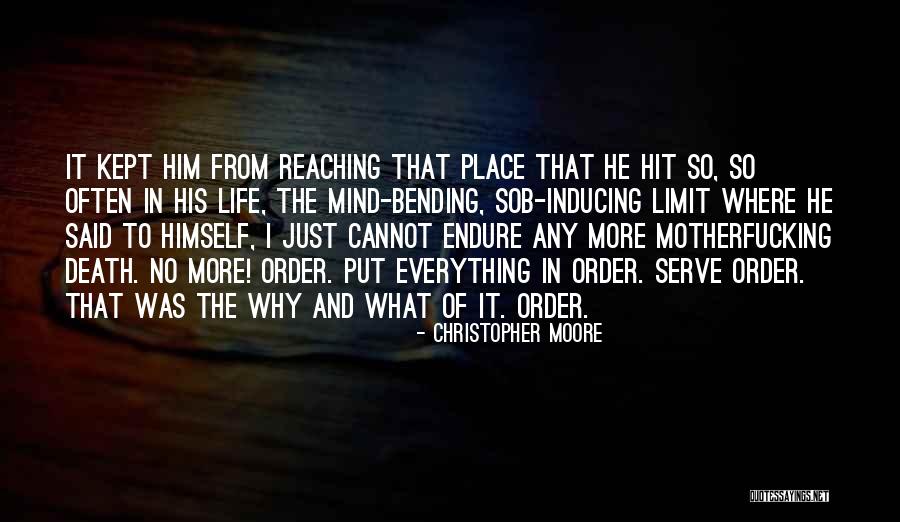 Most Mind Bending Quotes By Christopher Moore