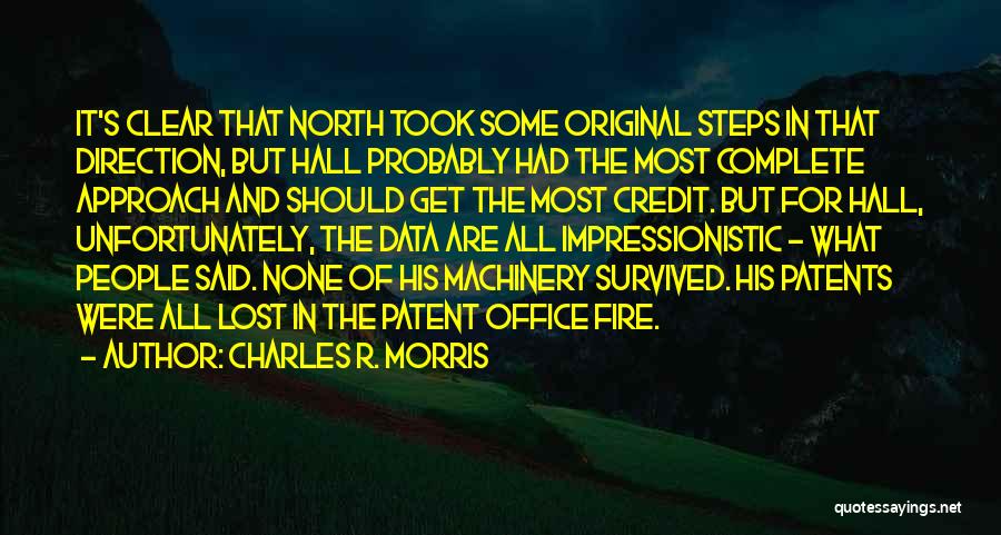 Most Original Quotes By Charles R. Morris