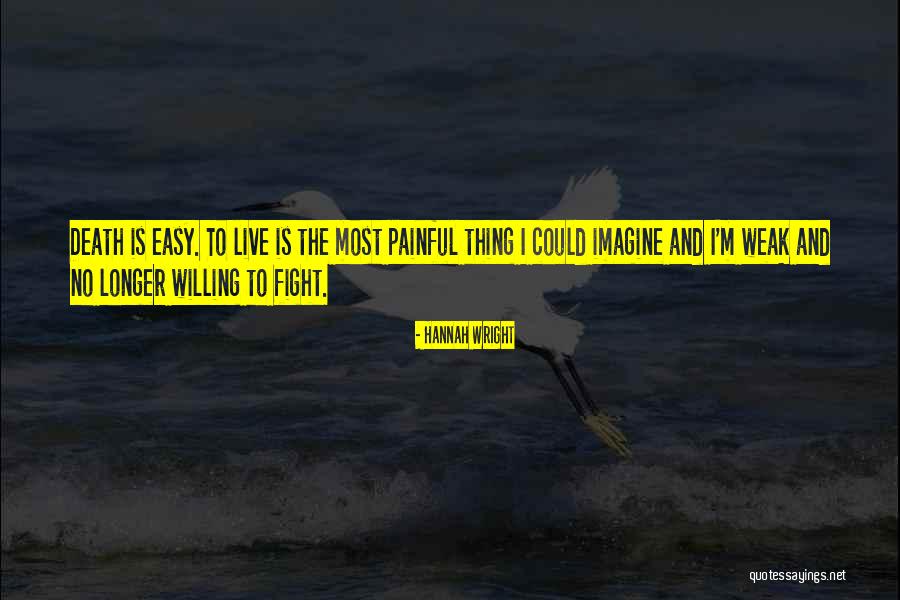 Most Painful Death Quotes By Hannah Wright Most Painful Death Quotes By Hannah Wright
