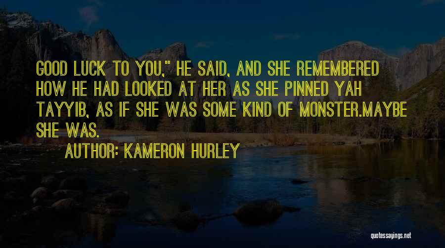 Most Pinned Quotes By Kameron Hurley