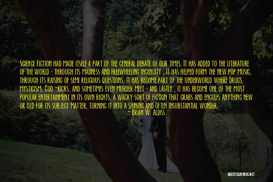 Most Popular Music Quotes By Brian W. Aldiss Most Popular Music Quotes By Brian W. Aldiss
