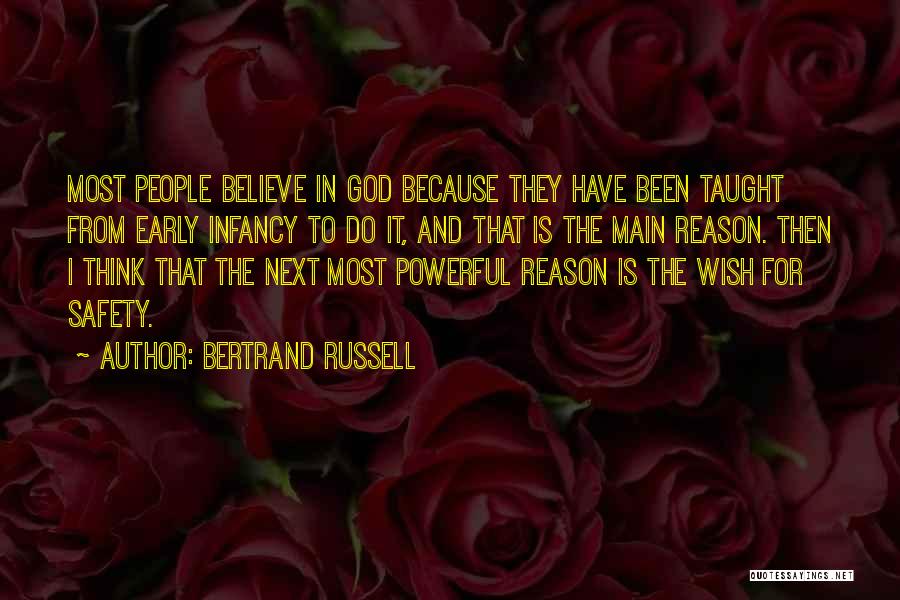 Most Powerful God Quotes By Bertrand Russell