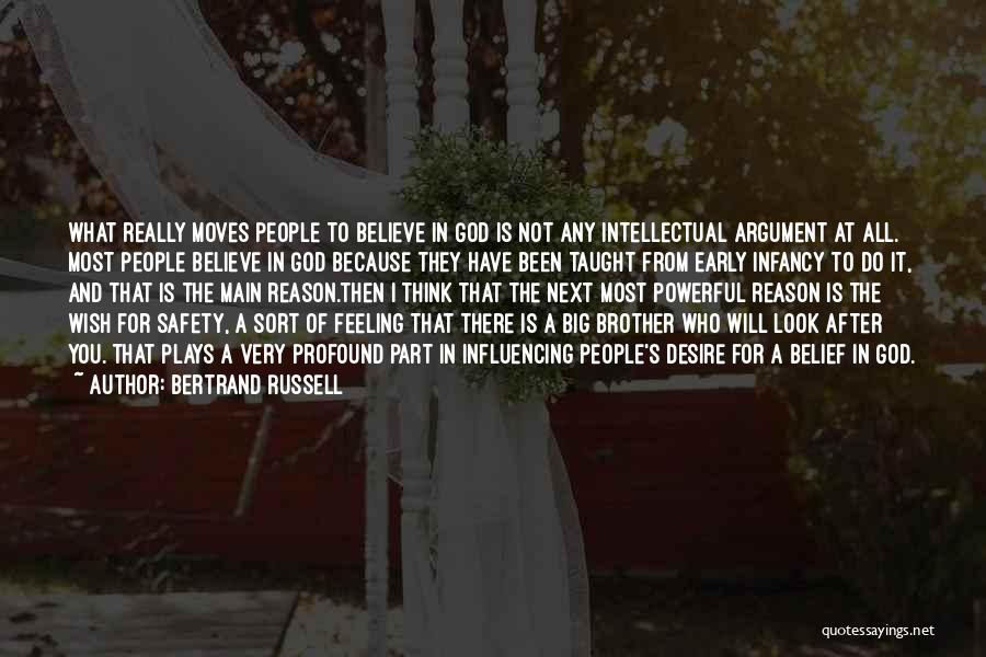 Most Powerful God Quotes By Bertrand Russell
