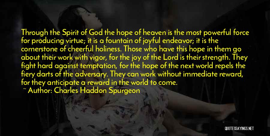 Most Powerful God Quotes By Charles Haddon Spurgeon