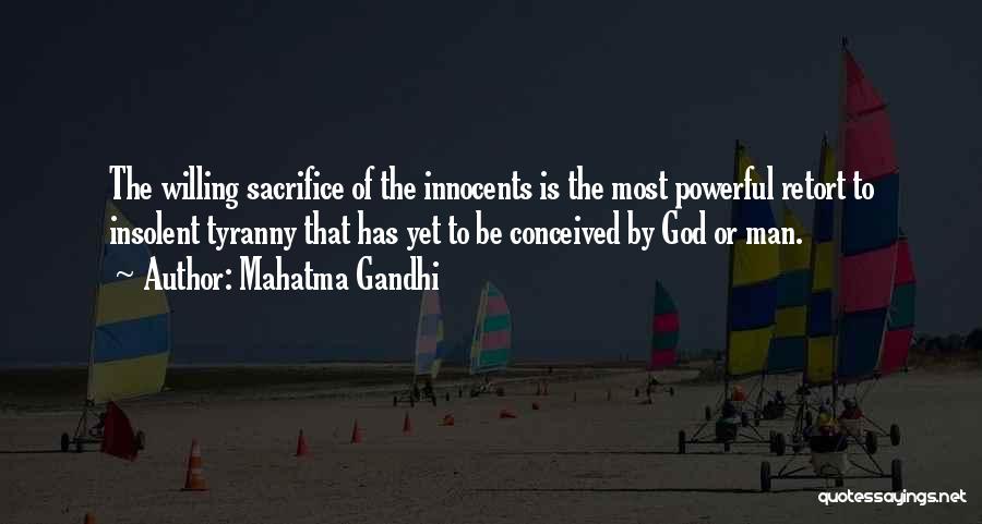 Most Powerful God Quotes By Mahatma Gandhi