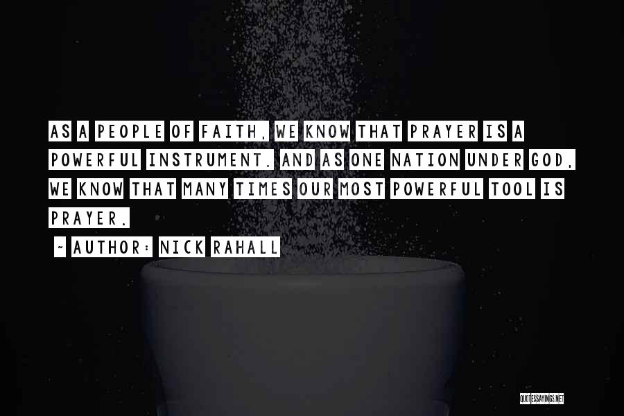 Most Powerful God Quotes By Nick Rahall