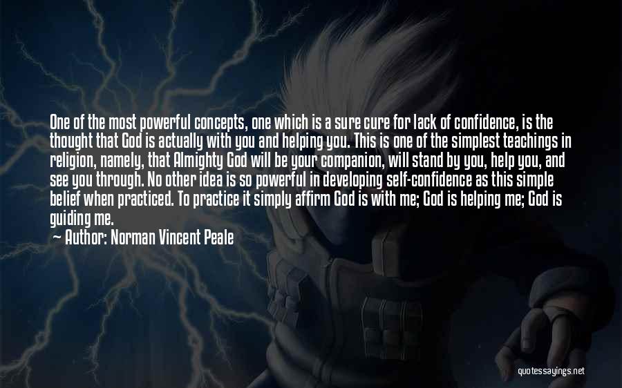 Most Powerful God Quotes By Norman Vincent Peale