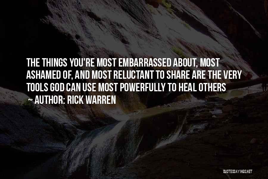 Most Powerful God Quotes By Rick Warren