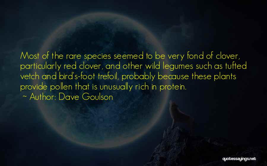 Most Probably Quotes By Dave Goulson