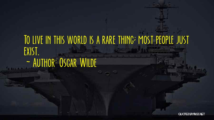 Most Rare Quotes By Oscar Wilde