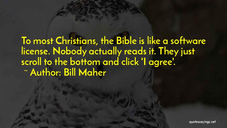 Most Read Bible Quotes By Bill Maher