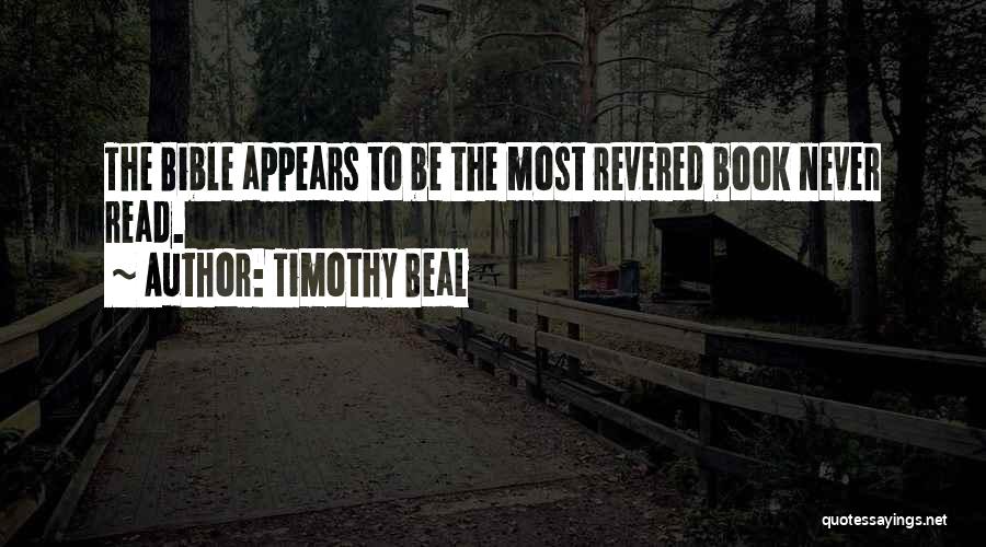 Most Read Bible Quotes By Timothy Beal