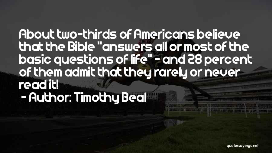 Most Read Bible Quotes By Timothy Beal