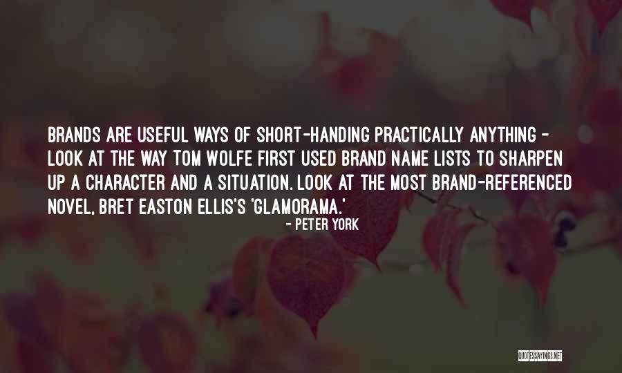 Most Referenced Quotes By Peter York