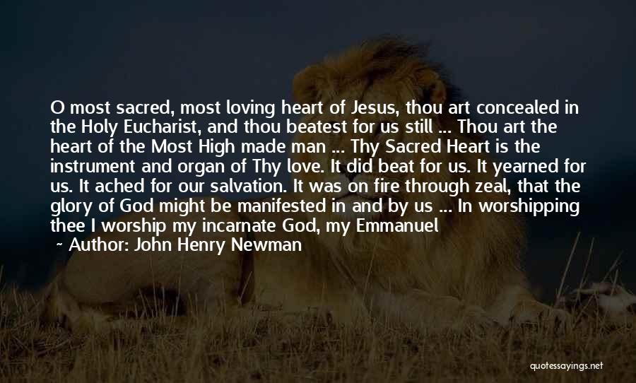 Most Sacred Heart Of Jesus Quotes By John Henry Newman