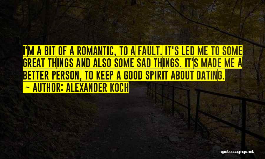 Most Sad And Romantic Quotes By Alexander Koch