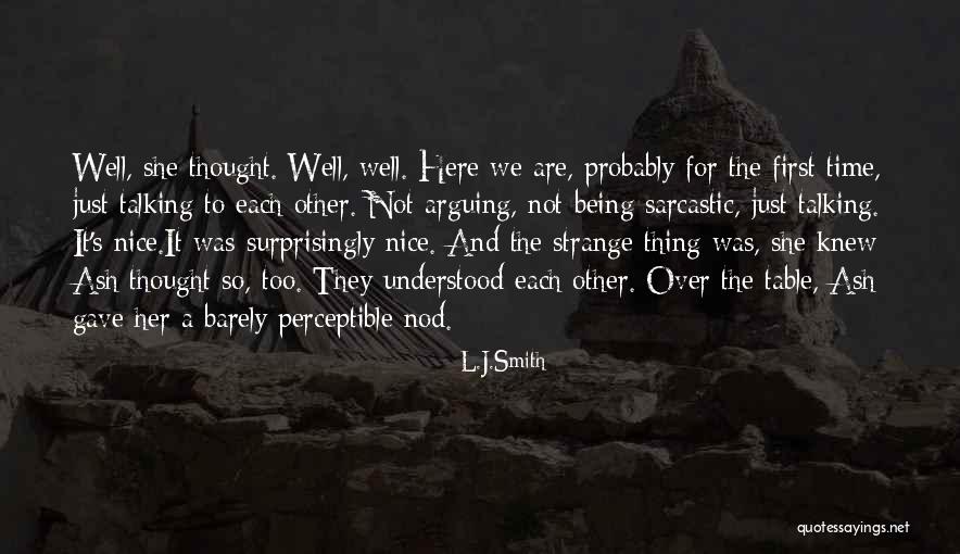 Most Sarcastic Quotes By L.J.Smith Most Sarcastic Quotes By L.J.Smith