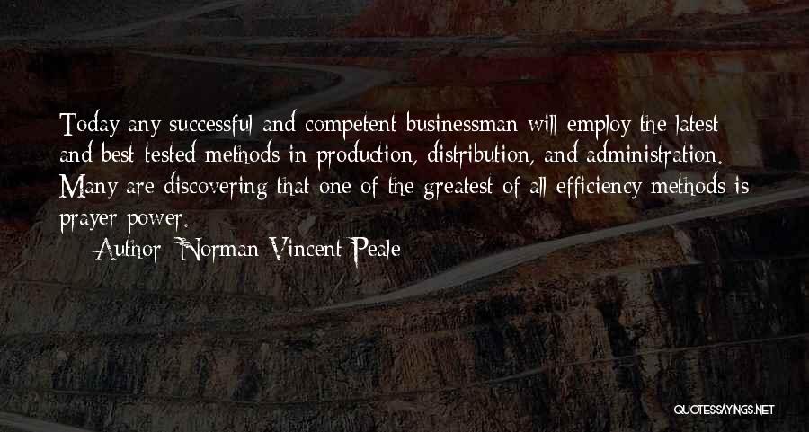 Most Successful Businessman Quotes By Norman Vincent Peale