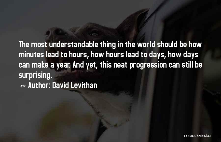 Most Surprising Quotes By David Levithan