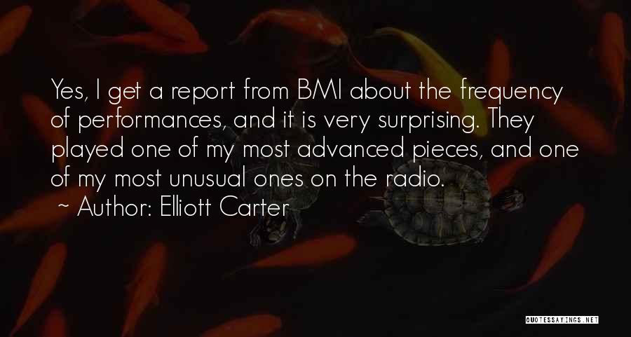 Most Surprising Quotes By Elliott Carter