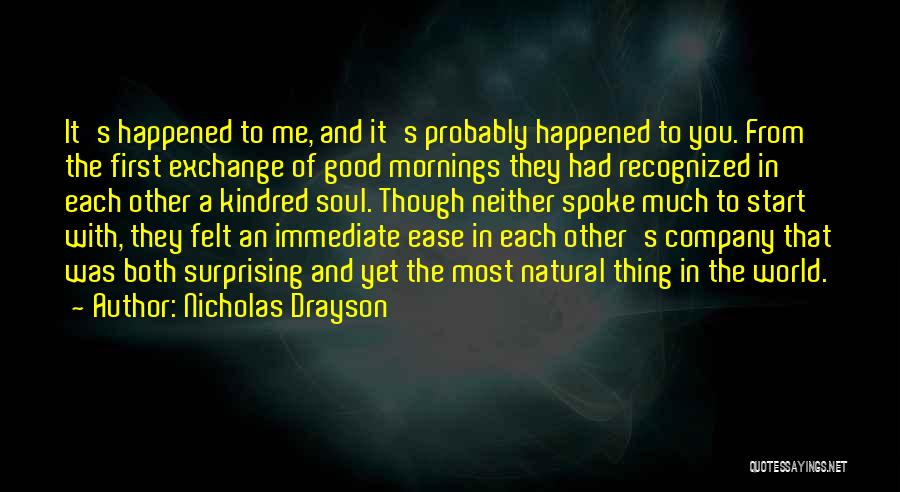 Most Surprising Quotes By Nicholas Drayson