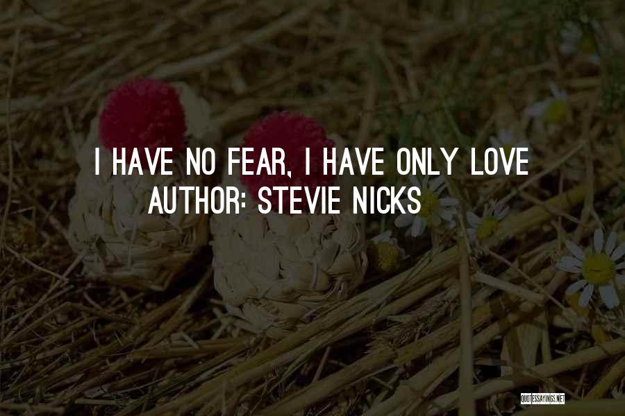Most Thought Provoking Love Quotes By Stevie Nicks