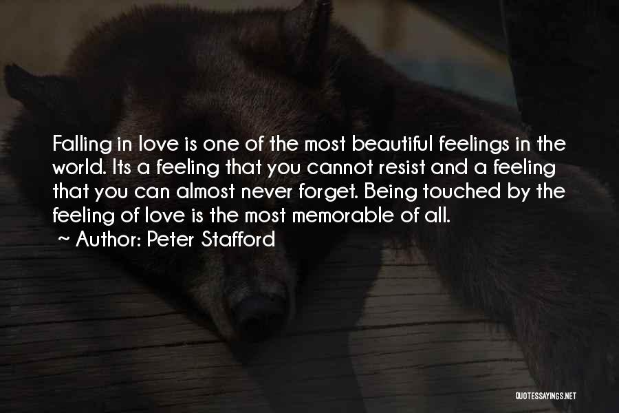 Most Touched Quotes By Peter Stafford