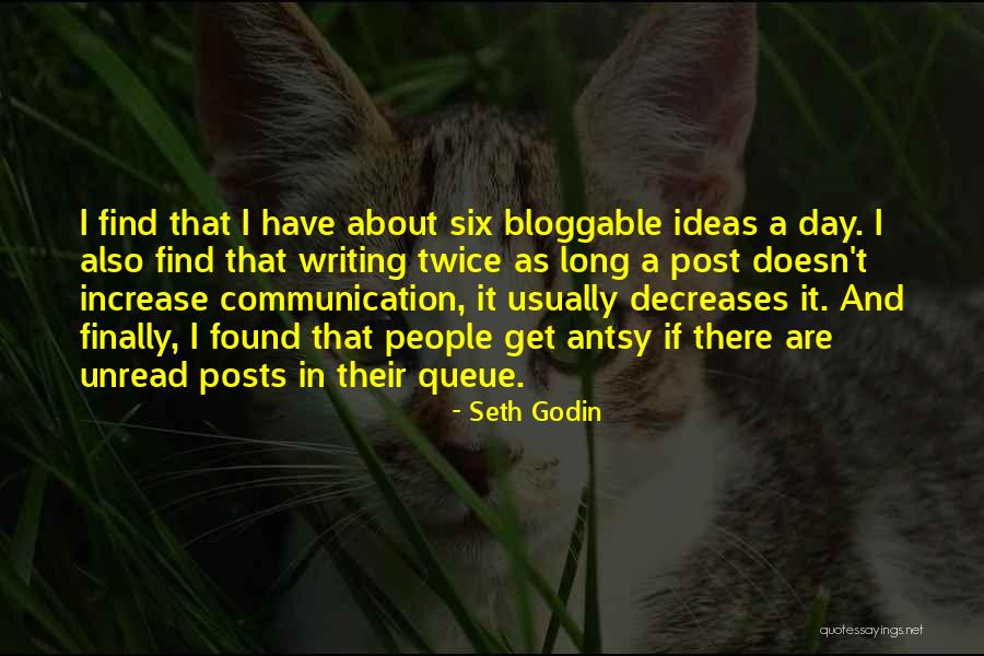 Most Unread Quotes By Seth Godin