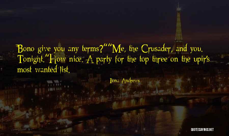 Most Wanted Quotes By Ilona Andrews Most Wanted Quotes By Ilona Andrews