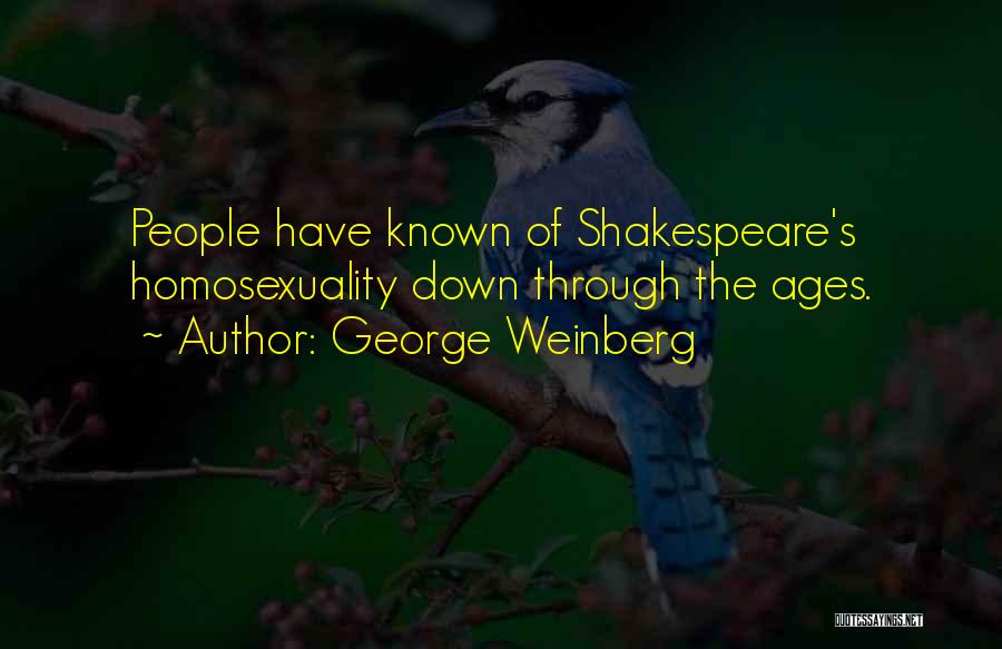 Most Well Known Shakespeare Quotes By George Weinberg